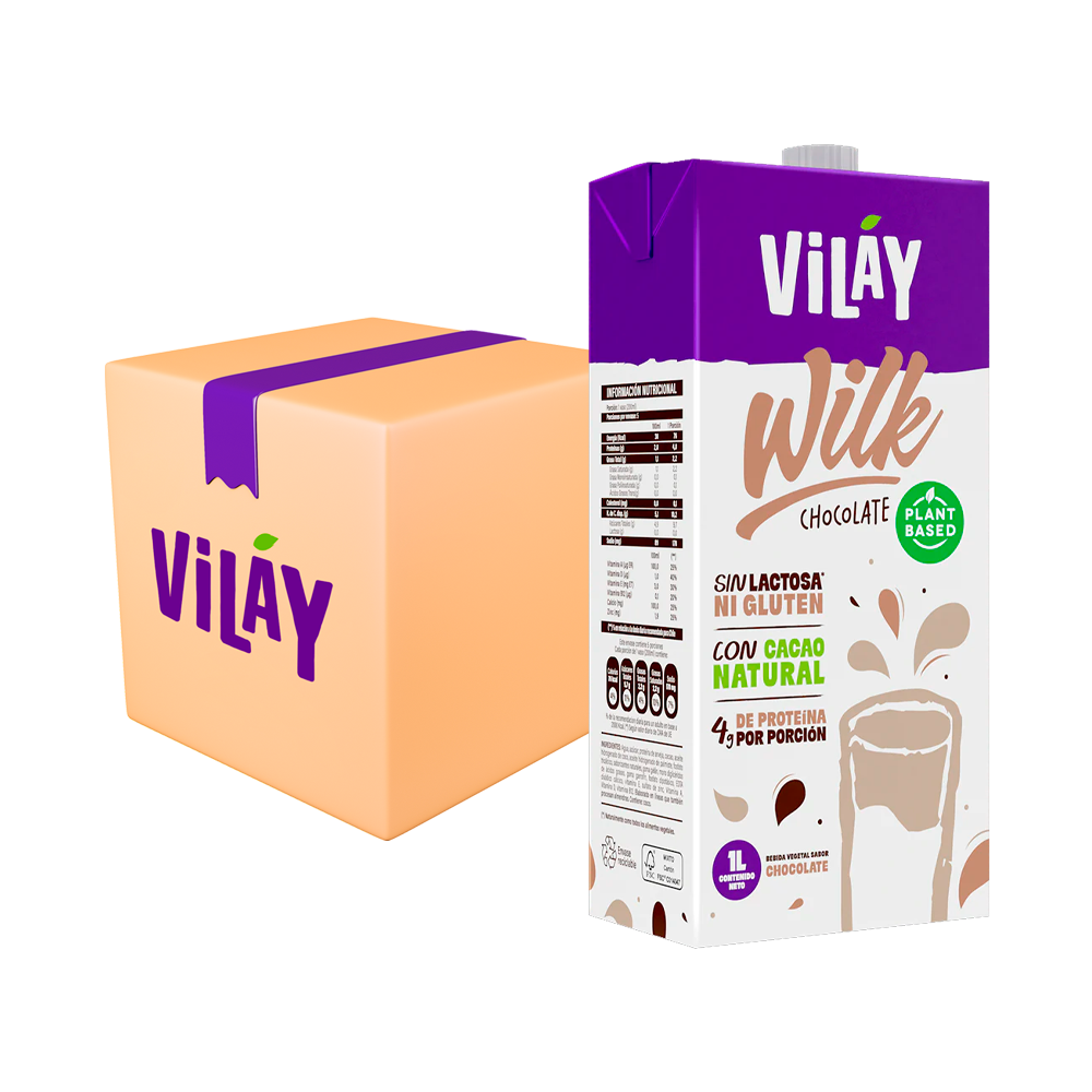 Wilk Chocolate 1 Caja 12 Lt Vilay Cl wilk-chocolate-1-caja-12-lt-vilay-cl