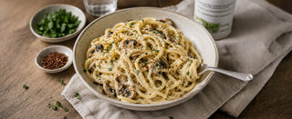 Pasta con crema de coco Vilay