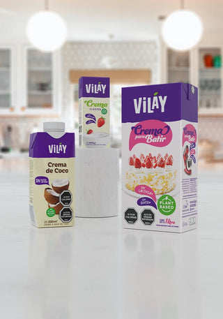 Vilay Cremas Vegetales, Crema de Coco, Crema Clásica y Crema para Batir