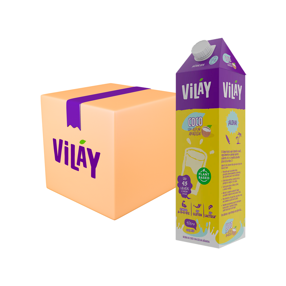 Coco Original sin Azúcar Añadida (1 caja - 12 lt) – vilay cl