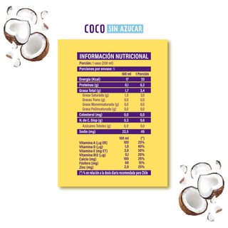 Coco Sin Azúcar 200 ml