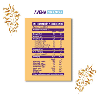 Avena Sin Azúcar - 1 Litro