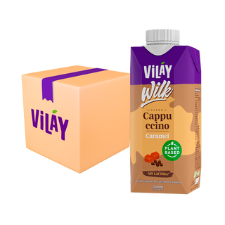Wilk Cappuccino Caramel 330ml (1 caja - 18 unidades)